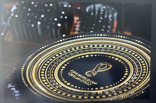 FIFA World Cup Qatar 2022 Commemorative Plate for Emblem | eBay