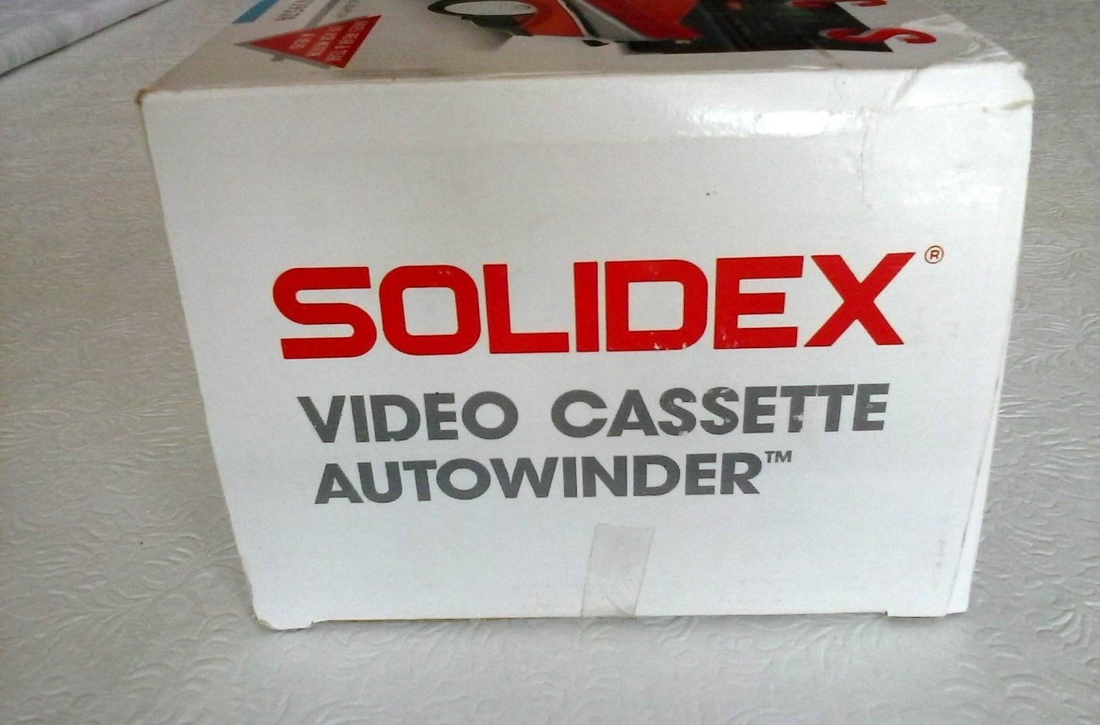 Solidex Classics 57 Chevy VHS Video Cassette Autowinder With Box