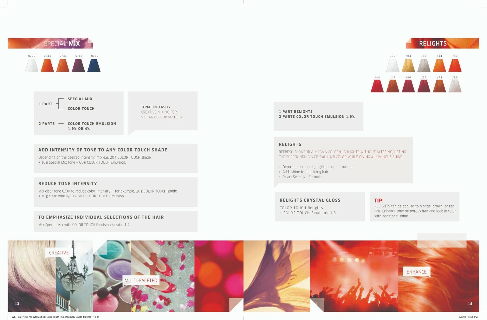 Wella Color Touch PLUS RELIGHT INSTAMATIC Demi Permanent Hair Color 2oz AllRange