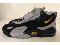 nike air max speed turf black grey yellow