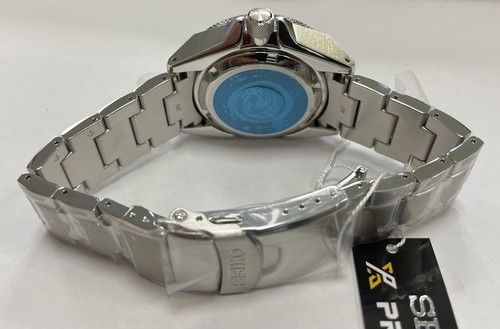 Pre-owned Seiko Prospex Samurai Manta Ray Automatic Watch Blue Dial Srpe33 Made In Japan
