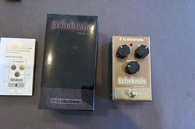 TC Electronic Echobrain Analog Delay Echo Brain Guitar Effect Pedal 