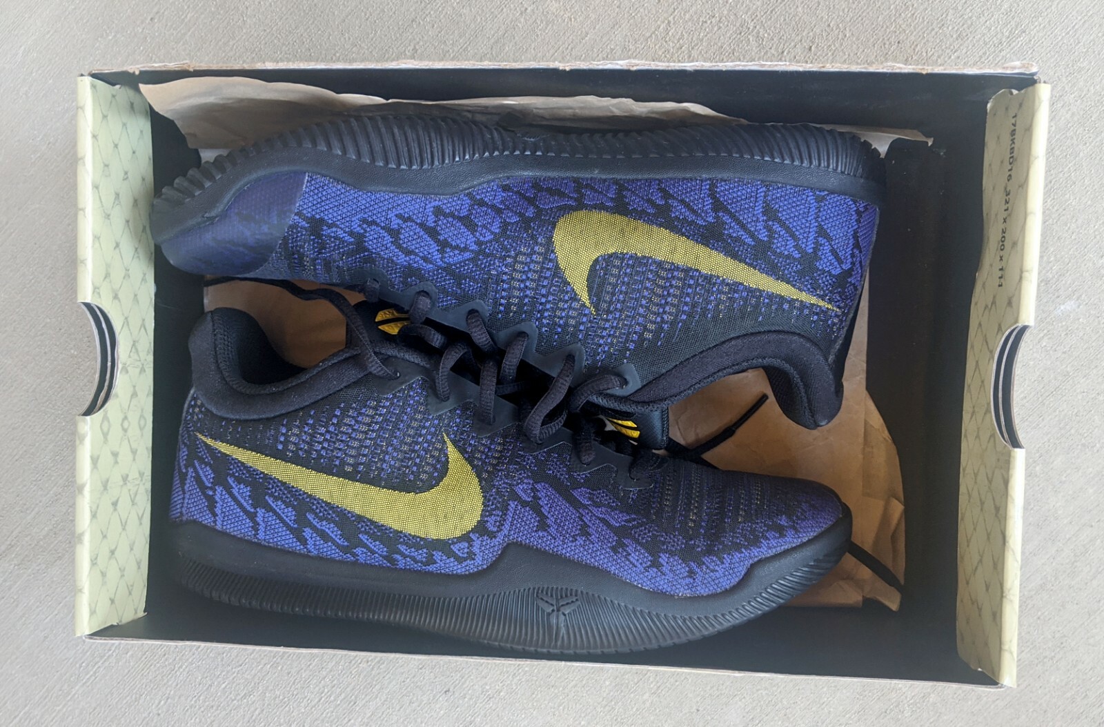 Nike Kobe Bryant Mamba Rage Lakers City Edition Nights Black Nike Kobe Bryant Mamba Rage Lakers City Edition Nights Black