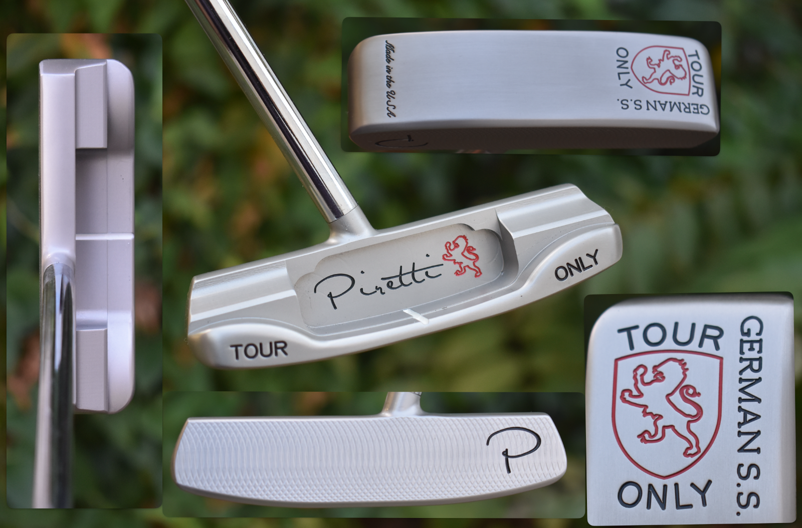 Pirettiピレッティgss tour only LAGOLF Rare Piretti GSS Tour Only Center Shaft Blade Putter / RH