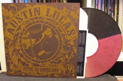 Austin Lucas ''Putting the Hammer Down'' LP NM/200 Frank Turner Lucero Chuck Ragan