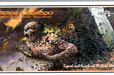 Bernie Wrightson Series II: More Macabre Signed and Numberd 10 Card Sheet