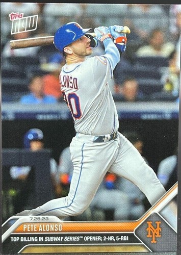 2023 Topps Now - Pete Alonso #615