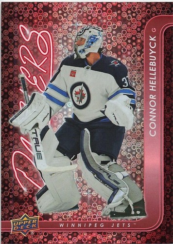UPPER DECK NHLカード SP AUTHENTIC CONNOR HELLEBUYCK WINNIPEG JETS 17/25 #MD-CH 送料無料 中古 IT1 2021-22 Upper Deck Ice Base #53 Connor Hellebuyck - Winnipeg