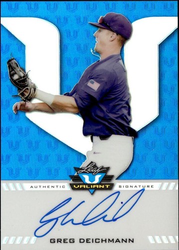 2017 Leaf Valiant Draft - Greg Deichmann #BA-GD1