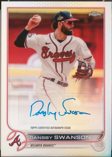 2022 Topps Chrome Update Series - Dansby Swanson #AC-DS