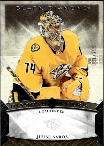 2023-24 Upper Deck Black Diamond - Juuse Saros #BDS-JS