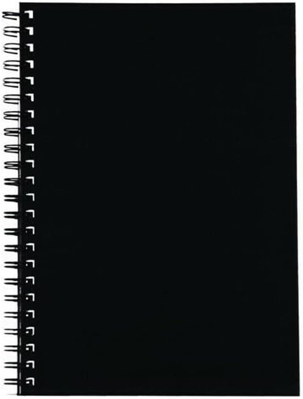 512 Hard Cover Book A4 200 Page Black