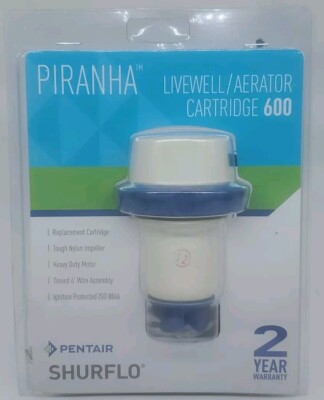 New Shurflo By Pentair Replacement Kit Livewell Aerator Ballast Cartridge 600G
