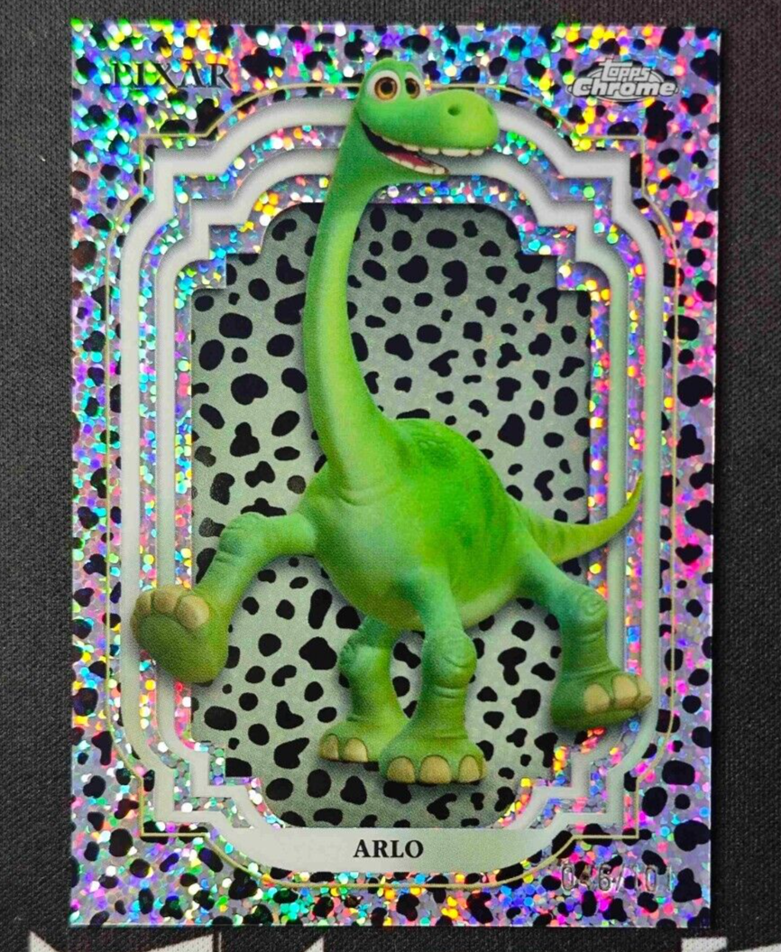 2024 Topps Chrome Disney Arlo #046/101 Black & Silver 2024 Topps Chrome Disney Arlo #046/101 Black & Silver