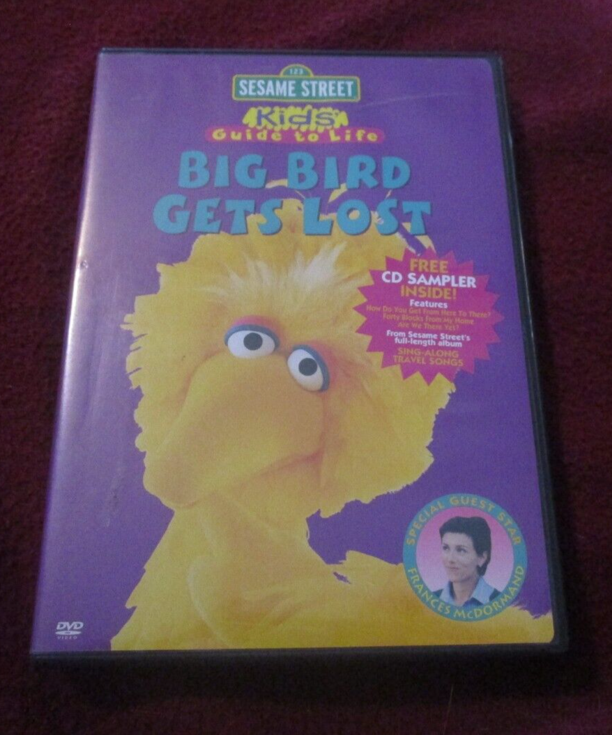 Sesame Street - Kids Guide to Life: Big Bird Gets Lost RARE