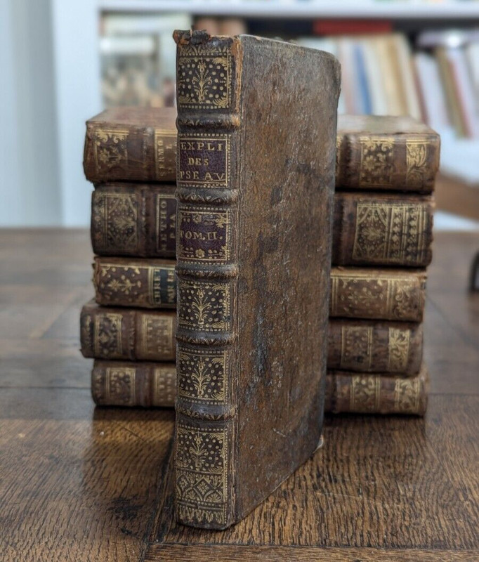 Explications Du Livre Des Pseaumes - Tome 2 - Paris 1733 - Book 18th