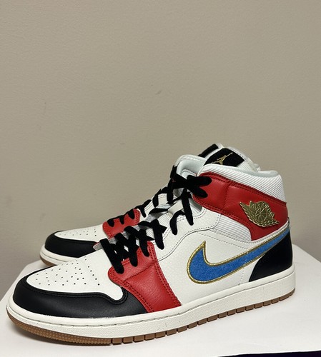 Nike Air Jordan 1 Mid SE “LetMan” DC1426-100 (W)US12 MENS11