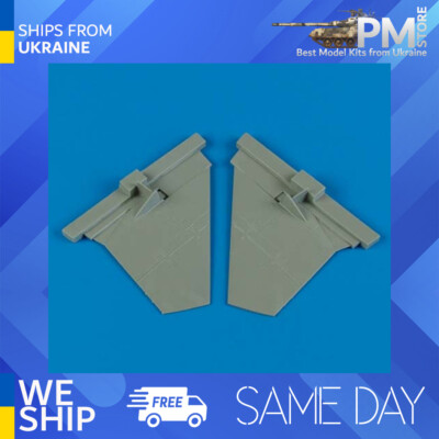 Quickboost 72334 1/72 Su-33 Flanker D horizontal stabilizers for Hasegawa