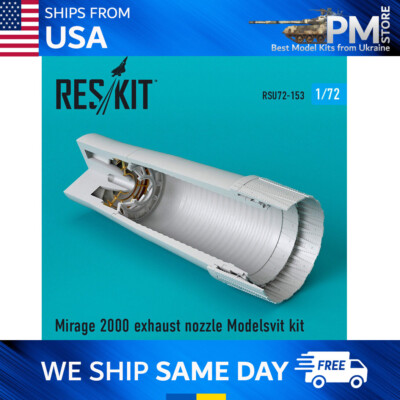 Reskit RSU72-0153 Mirage 2000 exhaust nozzle Modelsvit kit scale model 1/72