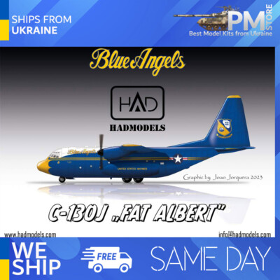 1/72 KC-130F fat Albert ファットアルバート◎ KC-130F Fat Albert 0690 HAD Models 72271