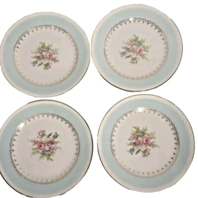 Vintage Homer Laughlin Georgian Eggshell Bread & Butter Plates 6.25'' set of 4