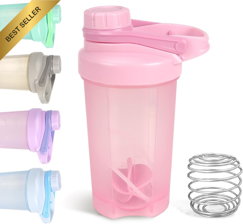 16Oz Shaker Bottle，Leak Proof Sports Shaker Cups for Protein Shakes，Shaker Bottl