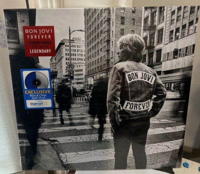 Bon Jovi - Forever - Limited Blue & Clear Split Vinyl new Sealed