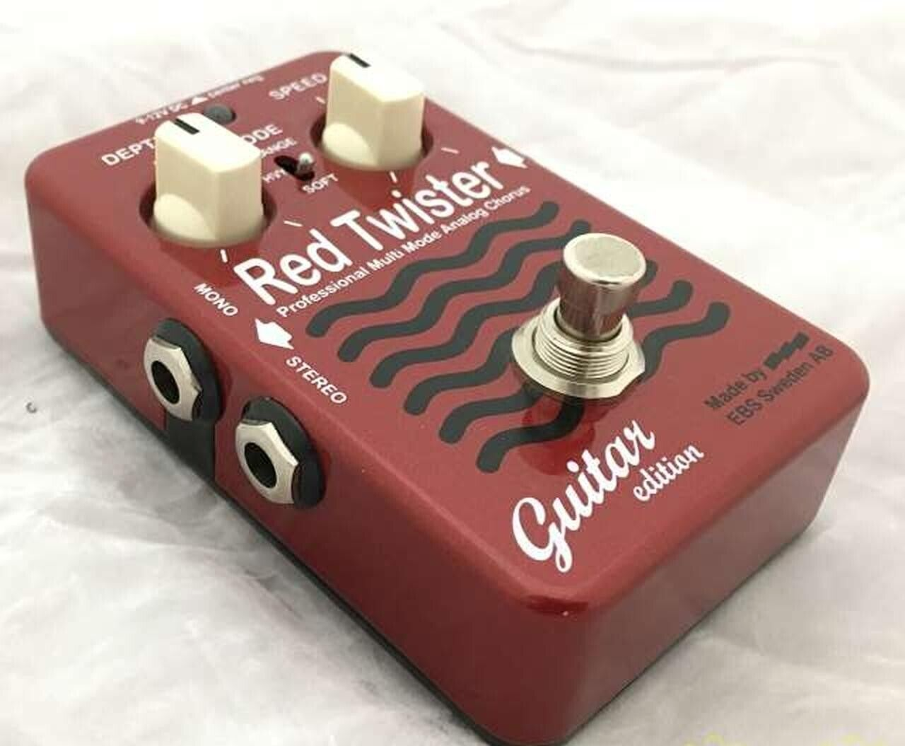 EBS Red Twister Guitar Edition E. B.S Guitar Effect Pedal w/box ...