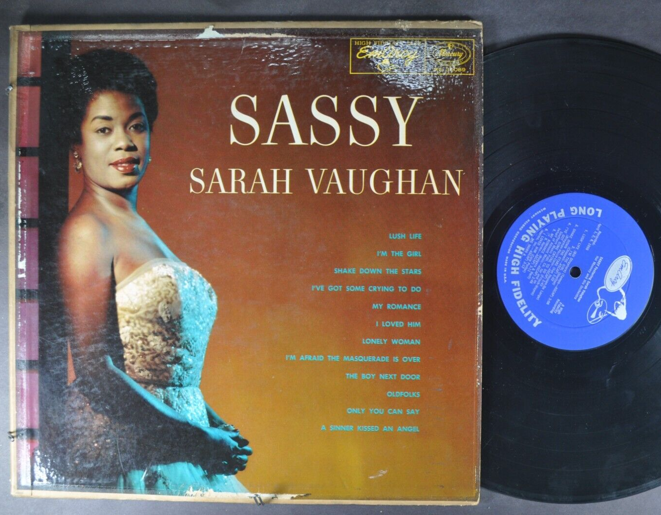 米LP Sarah Vaughan Sassy MG36089 EmArcy /00260 LP SARAH VAUGHAN Sassy MG36089 EmArcy US | eBay