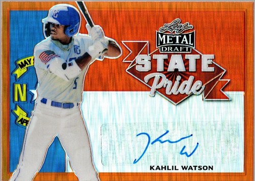 2021 Leaf Metal Draft - Kahlil Watson #SP-KW1