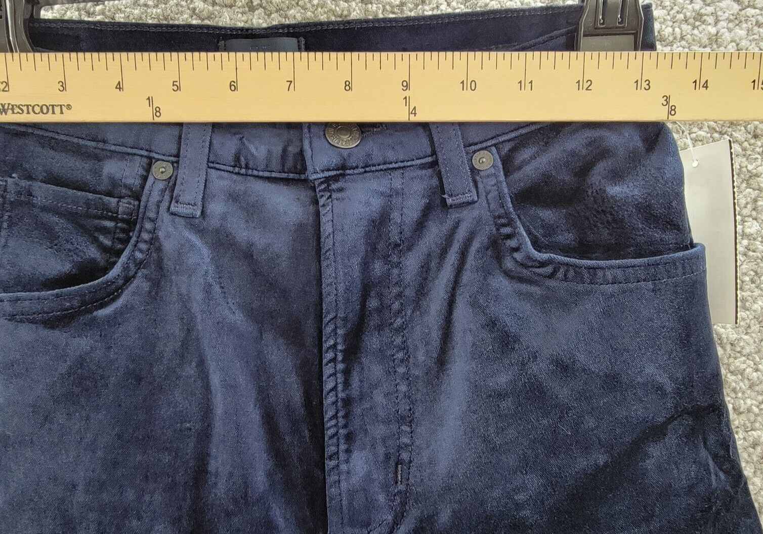 Citizens of Humanity Paloma Baggy High Rise Wide Leg Jeans Women's 25 Royal Navy - Picture 5 of 17