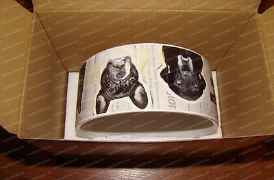 Eat too much, Fart w/Abandon (from frank by Enesco, 4050469) Ceramic Dog Bowl
