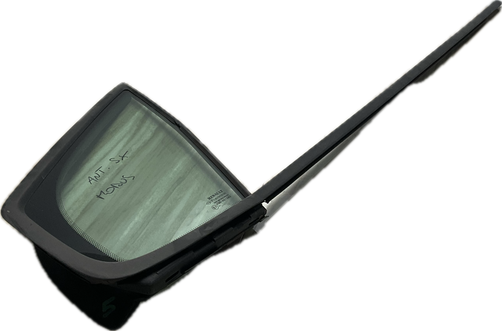 Vetro fisso anteriore sinistro completo guarnizione RENAULT MODUS 1 serie 2004