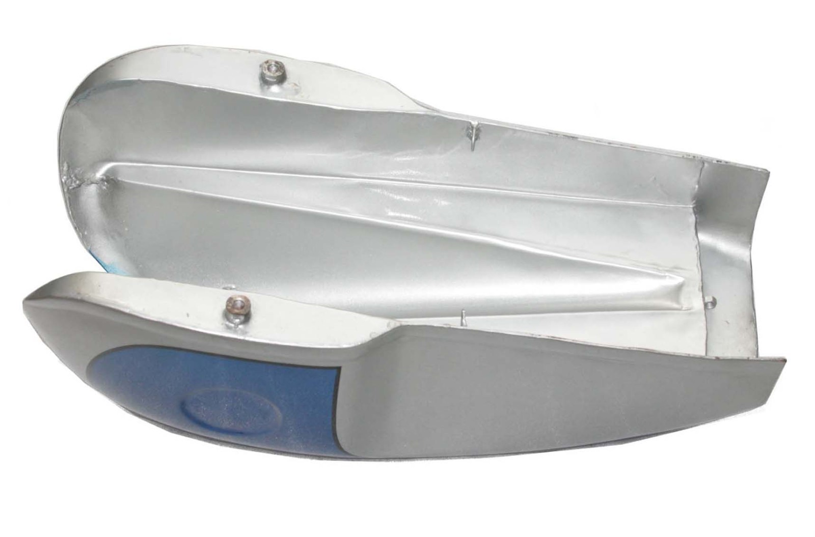 Benelli Mojave Cafe Racer 260 360 Blue & Silver Painted Petrol Fuel Tank  