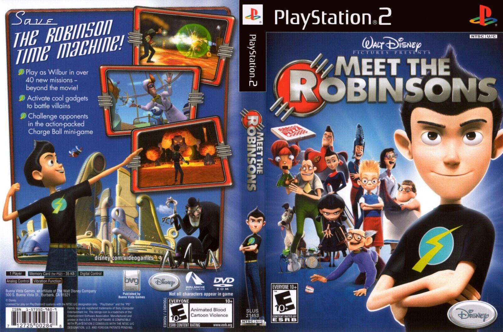 Meet the Robinsons (Sony PlayStation 2, 2007) PS2 - Brand