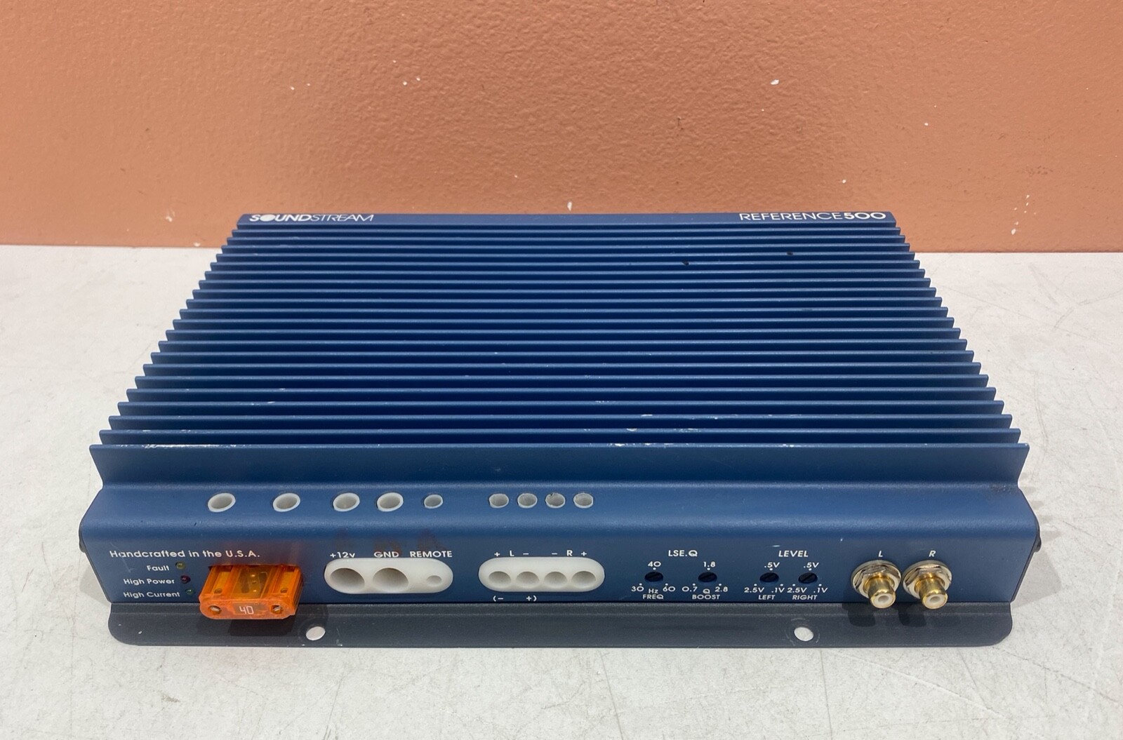 SOUNDSTREAM REFERENCE 500s アンプ SOUNDSTREAM REFERENCE 500s アンプ