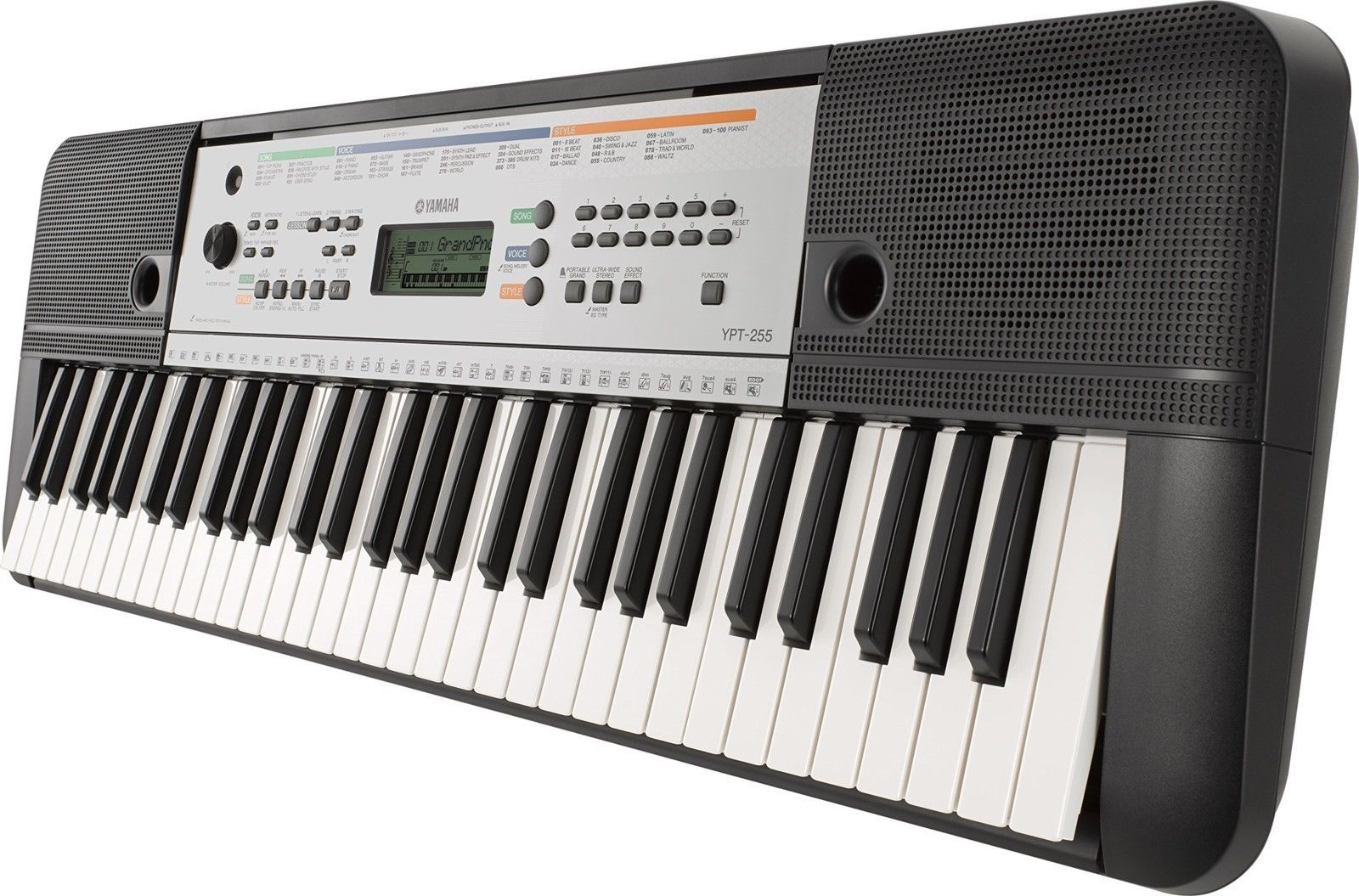 Yamaha YPT255 61 Full Size Key Personal Keyboard