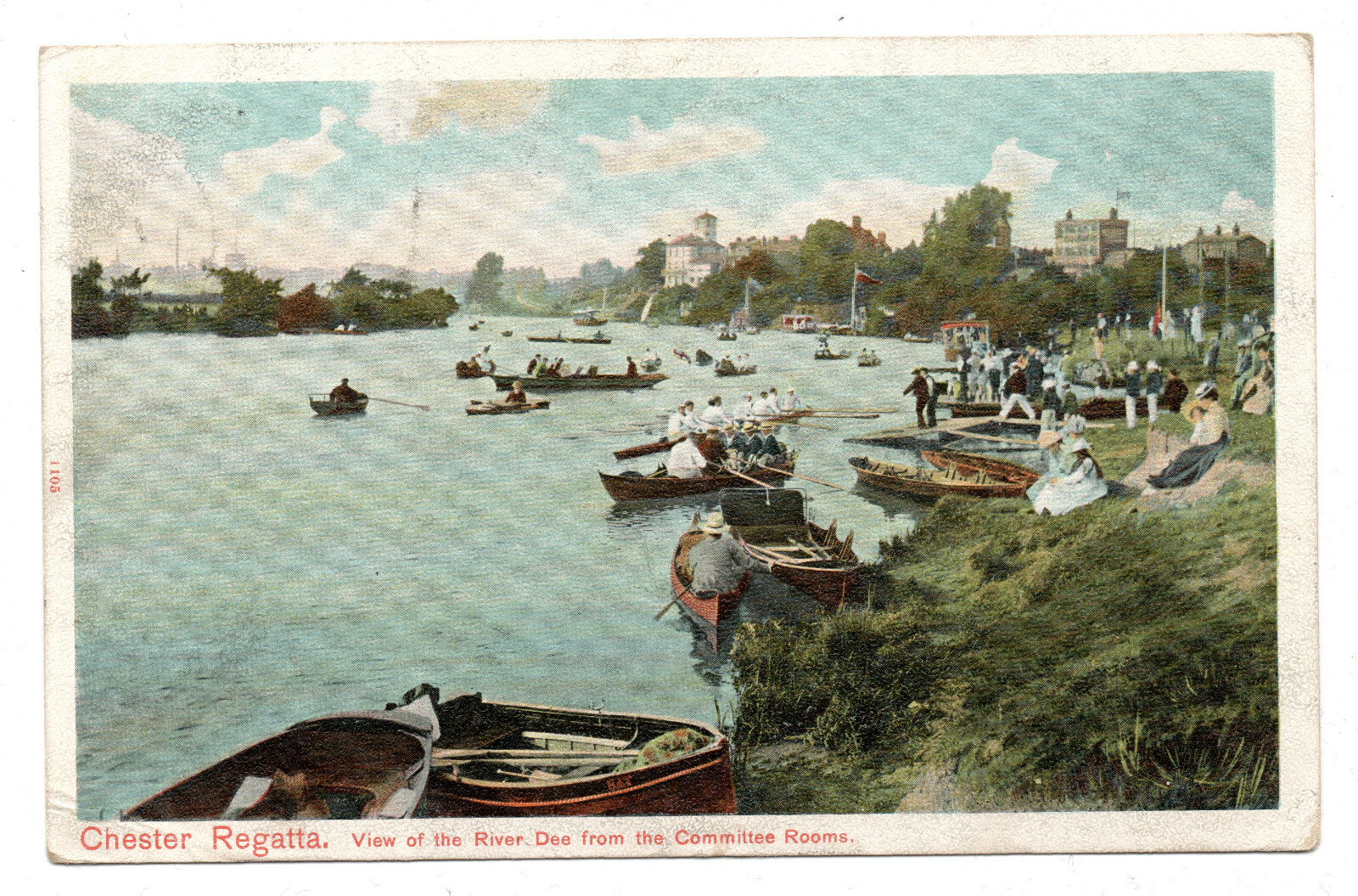 Chester Regatta - Posted 1904 to Miss Jackson, 71 Herschell St, Everton