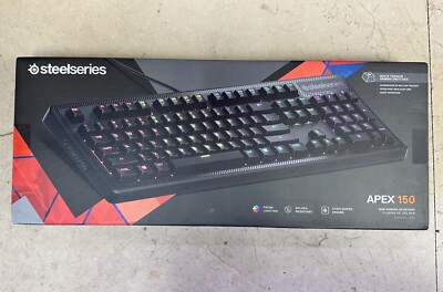 SteelSeries Apex 150 RGB Gaming Keyboard RGB Prism Lighting Espanol/SPANISH NEW!