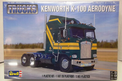 KIT REVELL KENWORTH K100 AERODYNE MODEL KIT 1/25 SCALE NO.85-2514