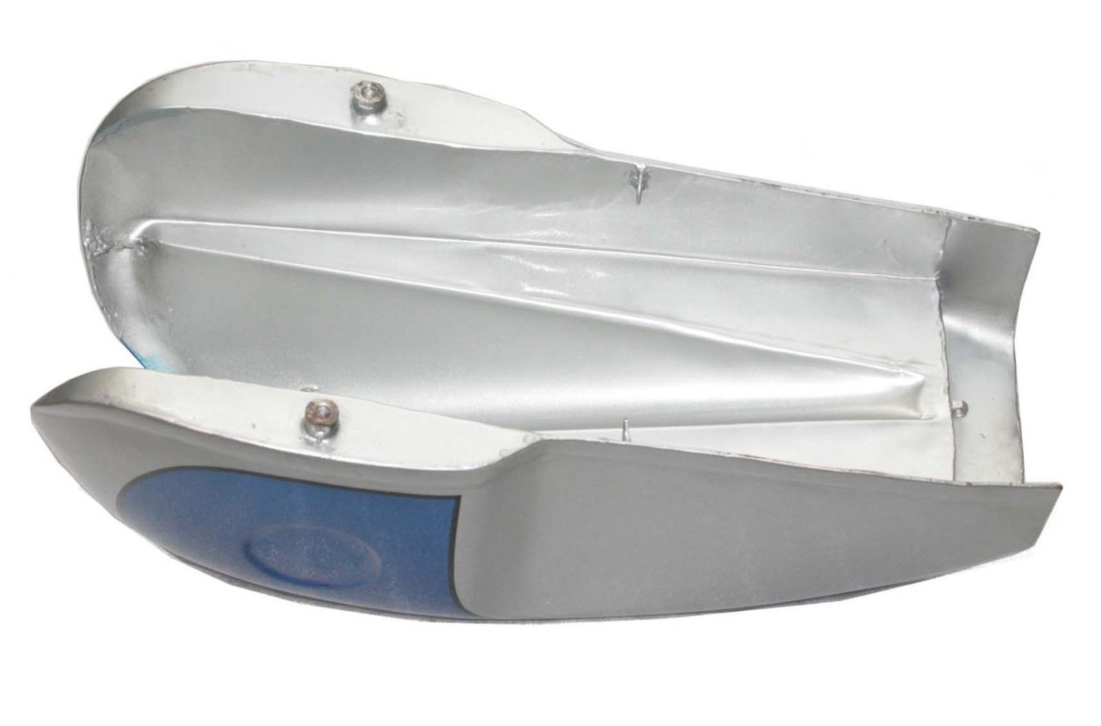 Benelli Mojave Cafe Racer 260 360 Blue Silver Petrol Fuel Gas Tank With Cap  