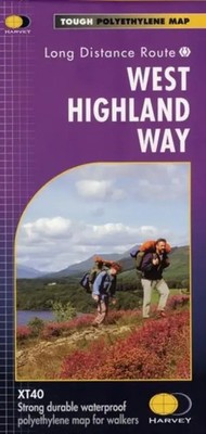 West Highland Way | Harvey Map Services Ltd. | (Land-)Karte | Karte/Landkarte