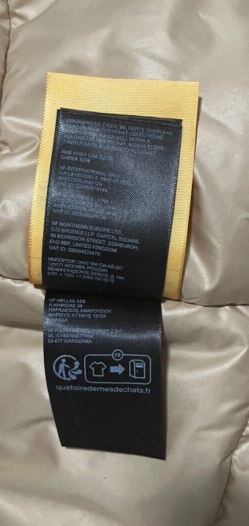 Pre-owned The North Face Arctic Parka Premium Coat Almond Butter $500 Women Sz Medium In Beige