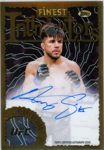 2024 Topps Finest UFC - Henry Cejudo #IA-HCO