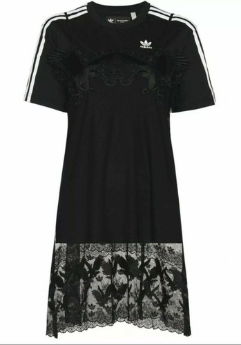 ☆Adidas x Dry Clean Only☆Originals Lace Shirt Dress Camo Adidas Originals x KSENIASCHNAIDER Reprocessed PATCHWORK