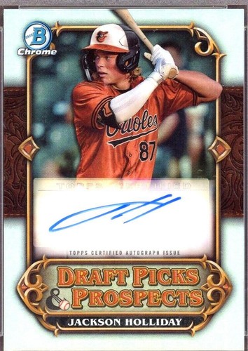 2023 Bowman Draft - Jackson Holliday #DPPA-JH