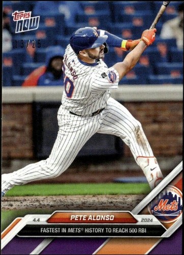 2024 Topps Bowman Baseball No.72 Pete Alonso New York Mets