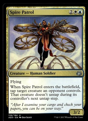 2017 Aether Revolt Spire Patrol Expansion/Uncommon #136