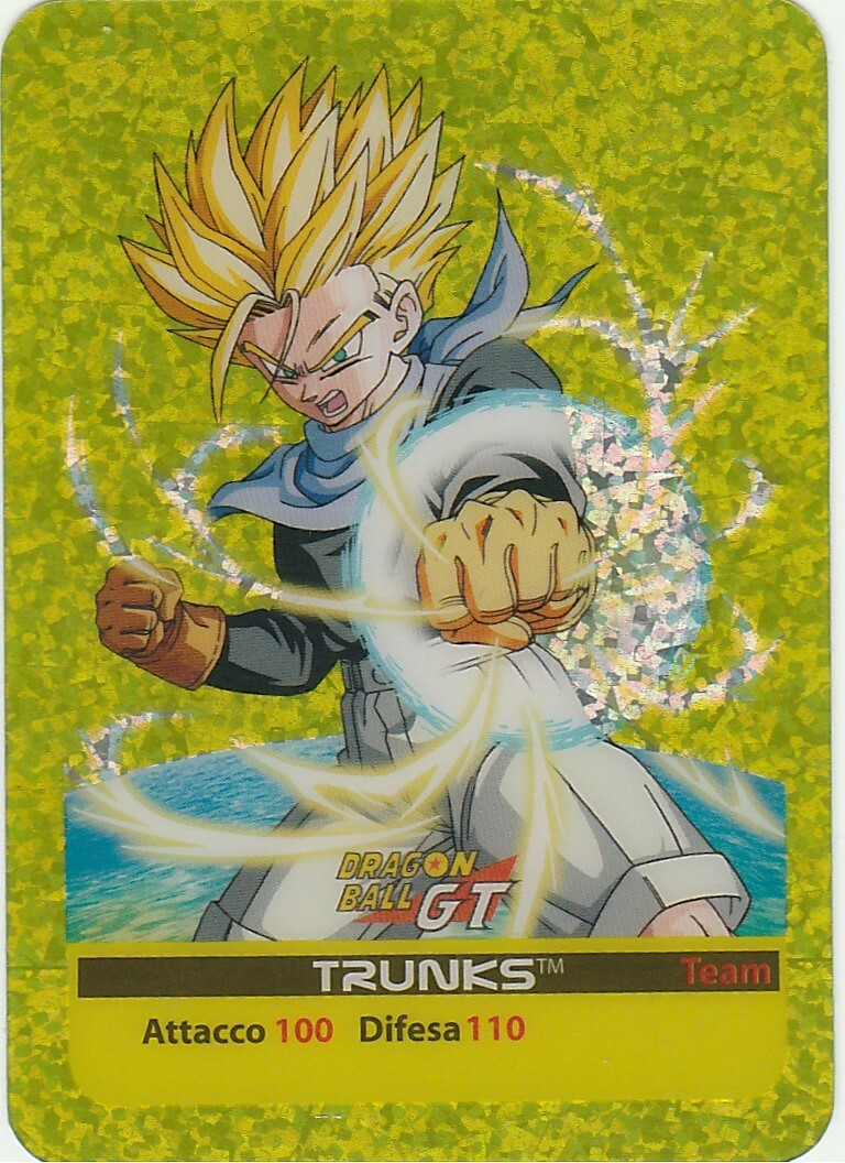 Lamincards Dragon Ball GT Edibas Emerald Series TRUNKS N S13