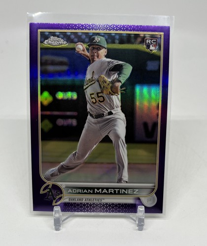 2022 Topps Chrome Update Adrian Martinez RC #USC99 Purple